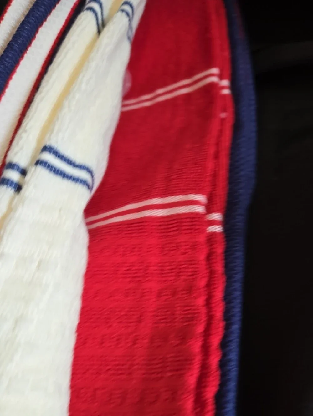 Kate Spade Navy, White & Red Striped Kitchen Towels